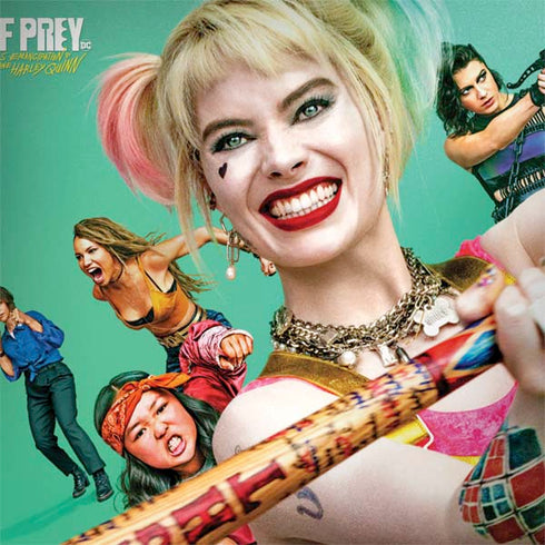 DC Comics Harley Quinn Birds of Prey Movie Poster Surface Book 2 15in Skin